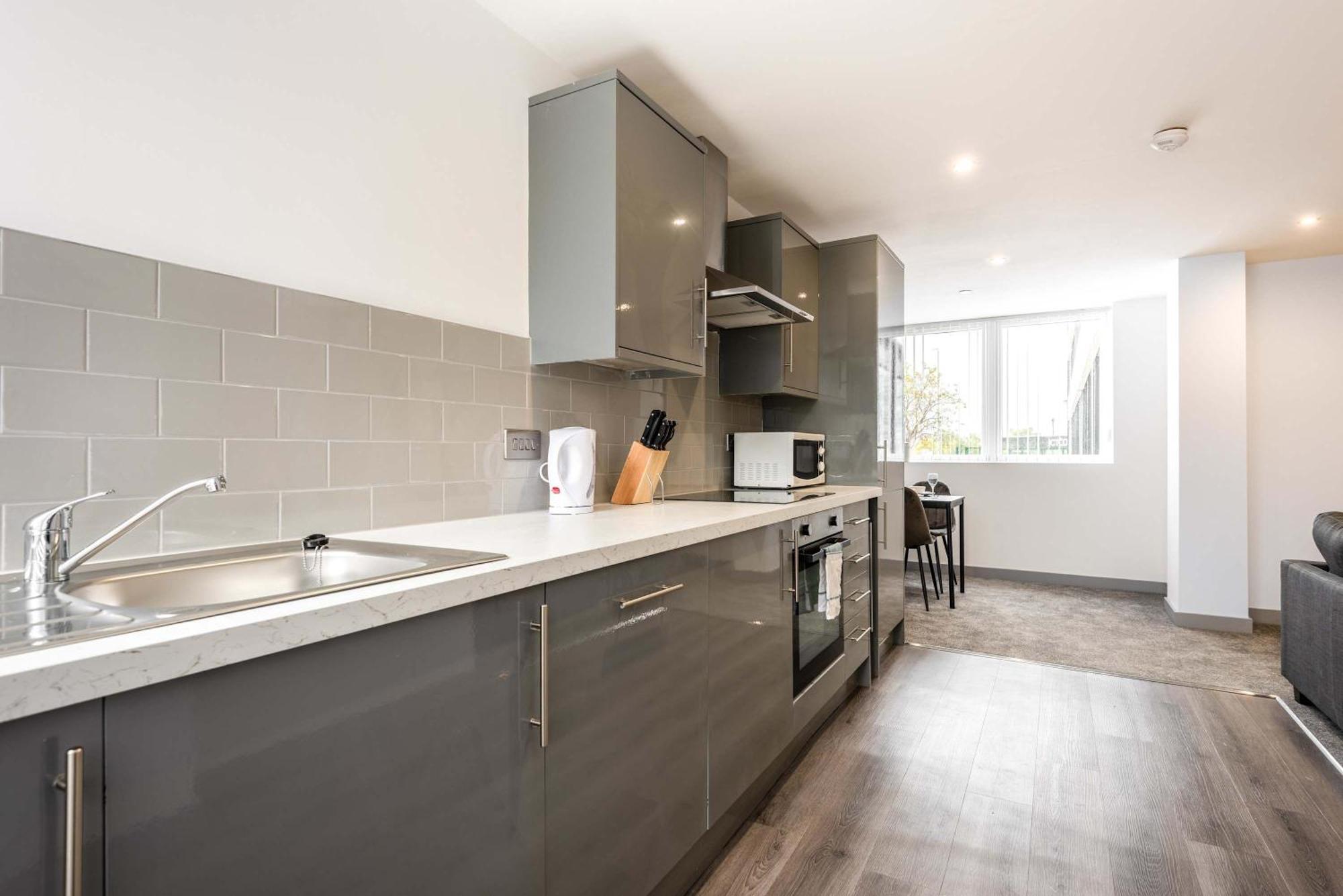 Modern & Bright 1 Bedroom Apartment In Yeadon Exterior foto